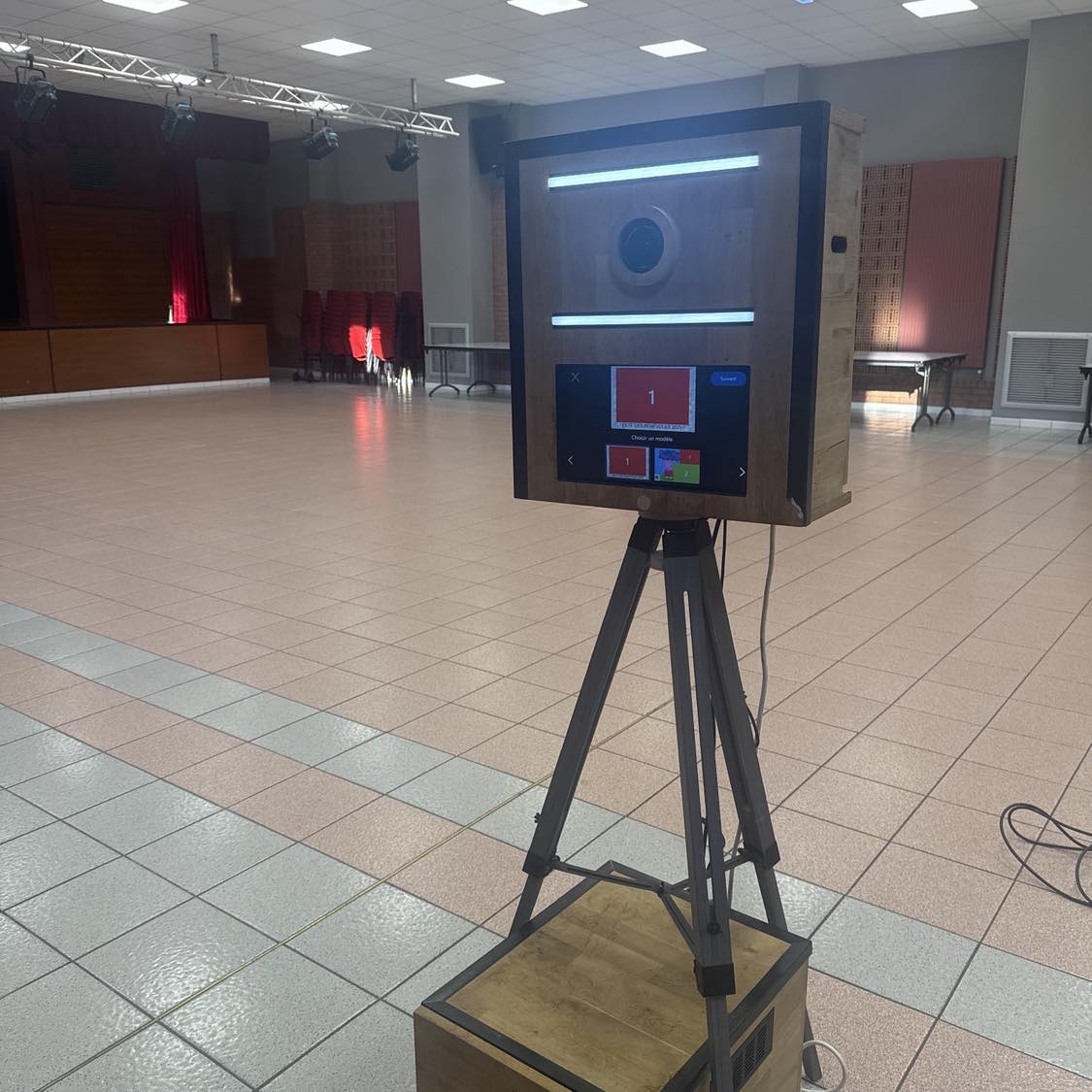 Un Photobooth à la Fête des Épiceries Solidaires de Guesnain !